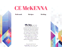 Tablet Screenshot of cemckenna.com